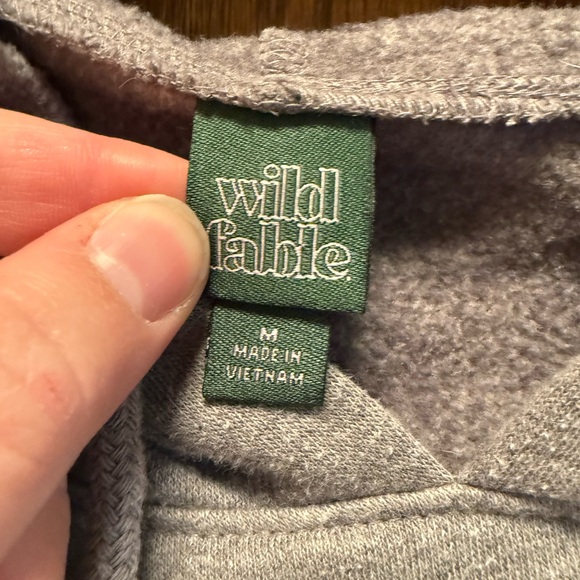 Gray Women's Cropped Hoodie - Picture 2 of 3